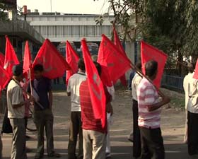 সাধারণ ধর্মঘটের ব্যাপক প্রভাব জেলাগুলিতেও